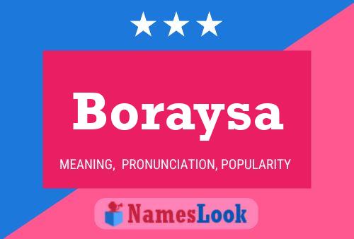 Boraysa Name Poster