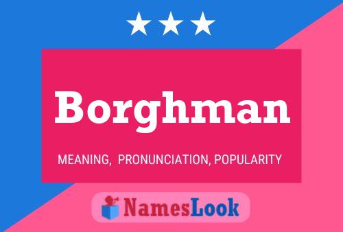 Borghman Name Poster