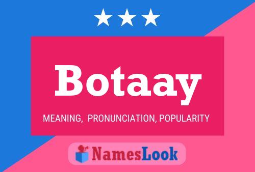 Botaay Name Poster