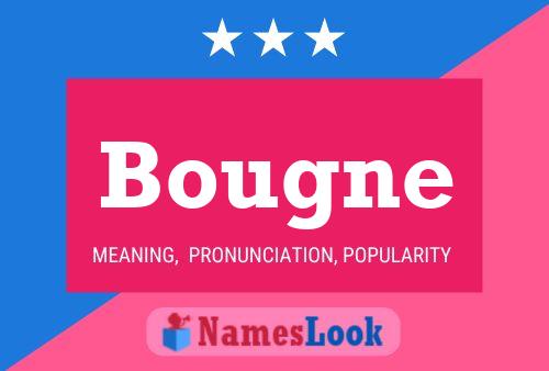 Bougne Name Poster