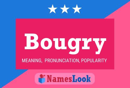 Bougry Name Poster