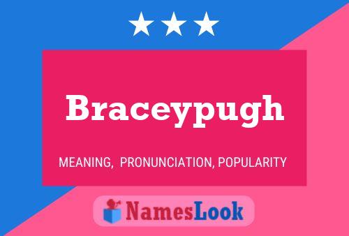 Braceypugh Name Poster