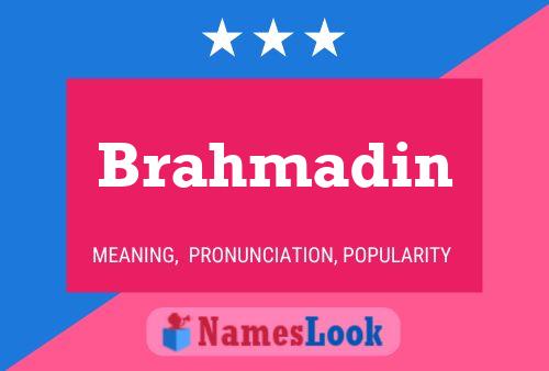 Brahmadin Name Poster