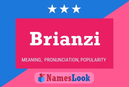 Brianzi Name Poster