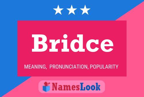 Bridce Name Poster