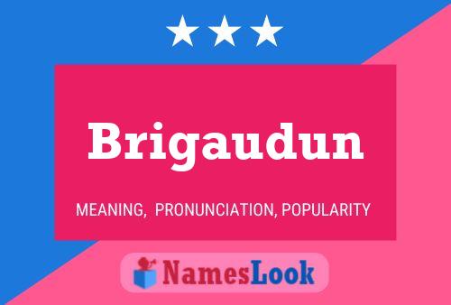 Brigaudun Name Poster