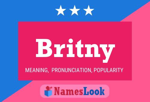 Britny Name Poster