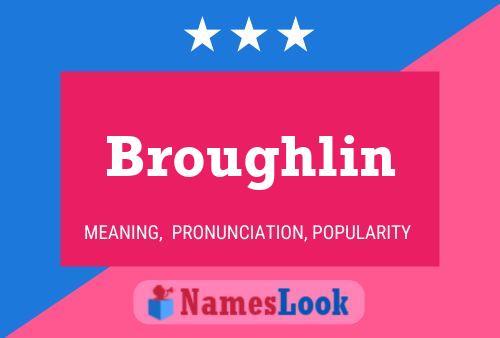 Broughlin Name Poster