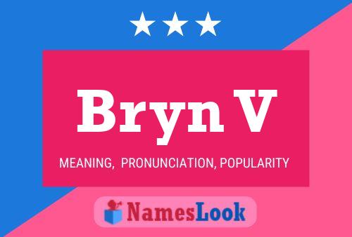 Bryn V Name Poster