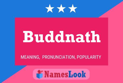 Buddnath Name Poster