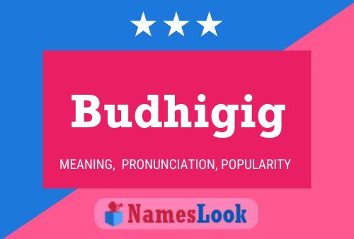 Budhigig Name Poster