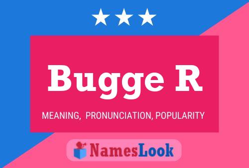 Bugge R Name Poster