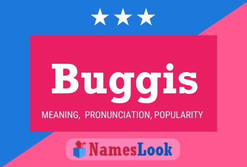 Buggis Name Poster