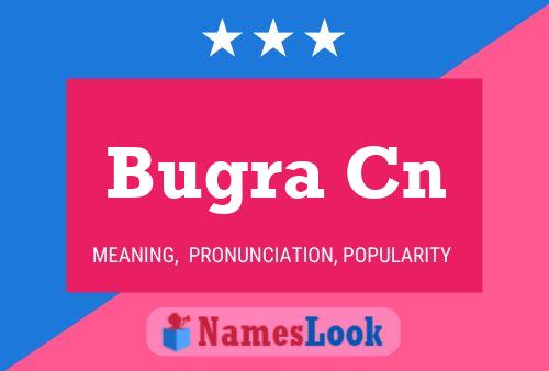 Bugra Cn Name Poster