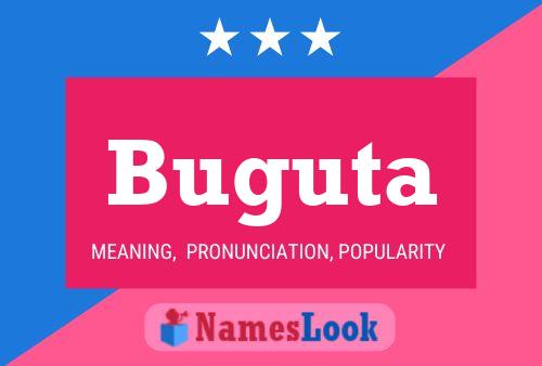 Buguta Name Poster