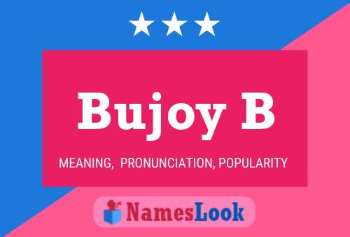 Bujoy B Name Poster