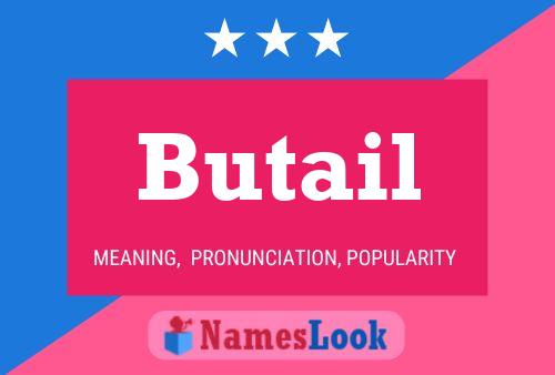 Butail Name Poster