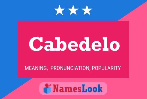 Cabedelo Name Poster