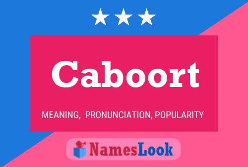 Caboort Name Poster