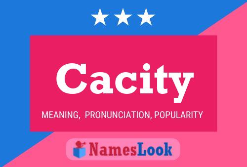 Cacity Name Poster