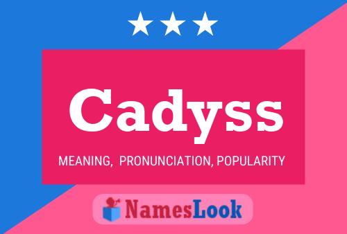 Cadyss Name Poster