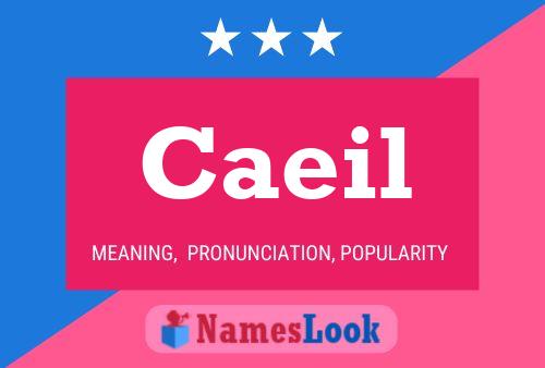 Caeil Name Poster