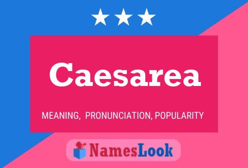 Caesarea Name Poster