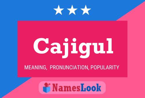 Cajigul Name Poster