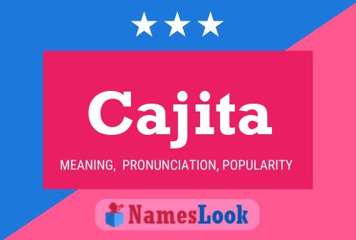 Cajita Name Poster