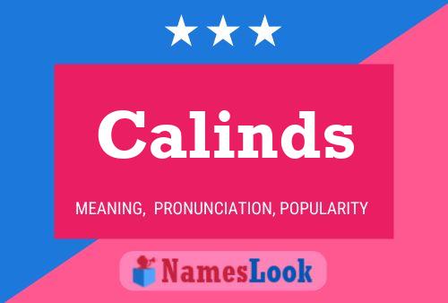 Calinds Name Poster