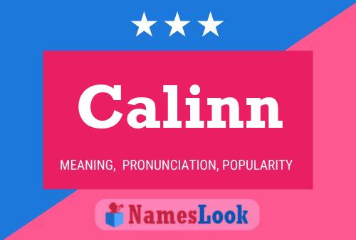 Calinn Name Poster