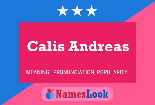 Calis Andreas Name Poster