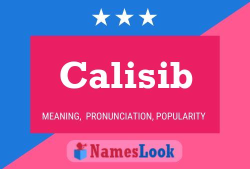 Calisib Name Poster