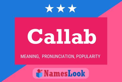 Callab Name Poster