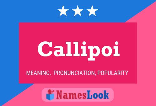 Callipoi Name Poster