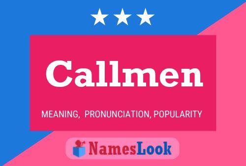 Callmen Name Poster