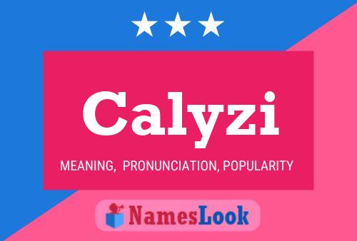 Calyzi Name Poster