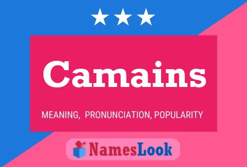 Camains Name Poster