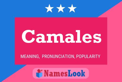 Camales Name Poster