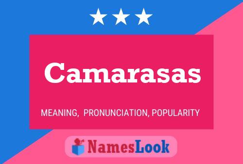 Camarasas Name Poster