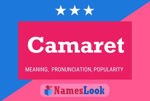 Camaret Name Poster