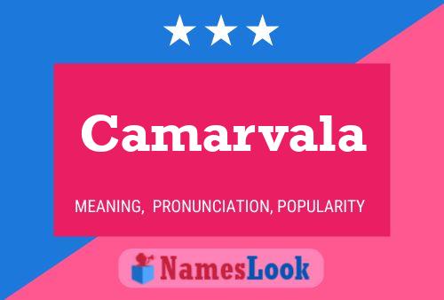 Camarvala Name Poster