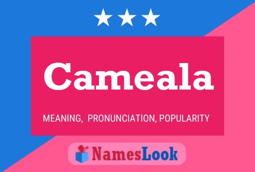 Cameala Name Poster