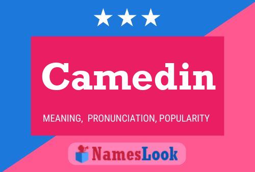 Camedin Name Poster