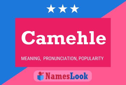 Camehle Name Poster