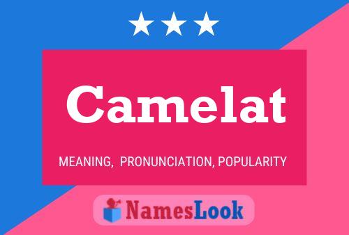 Camelat Name Poster