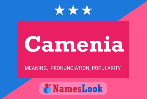 Camenia Name Poster