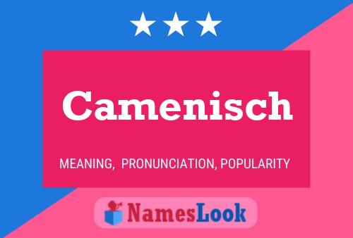 Camenisch Name Poster