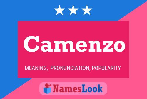 Camenzo Name Poster