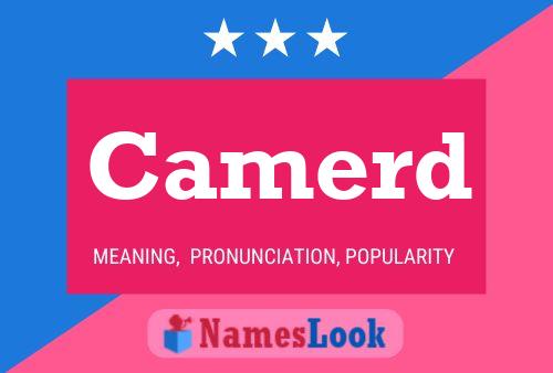 Camerd Name Poster